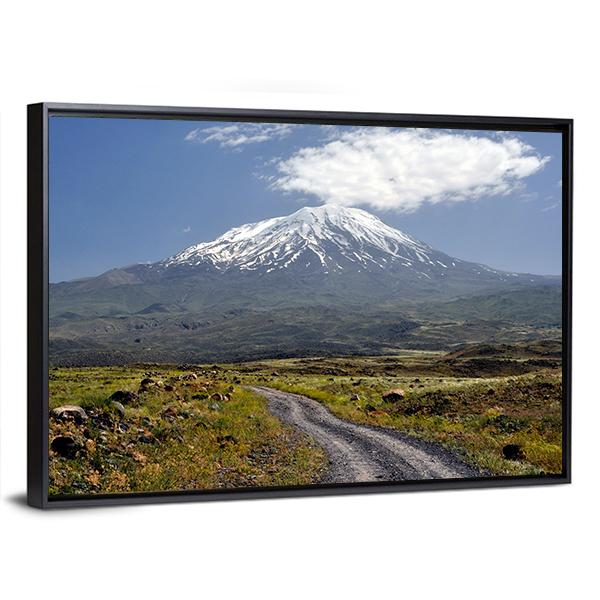 Mount Ararat Turkey Canvas Wall Art-3 Horizontal-Gallery Wrap-25" x 16"-Tiaracle