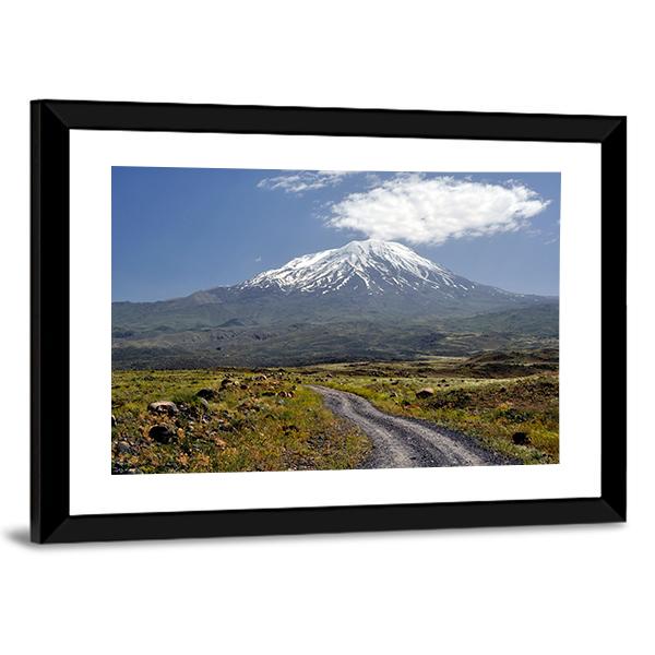 Mount Ararat Turkey Canvas Wall Art-3 Horizontal-Gallery Wrap-25" x 16"-Tiaracle
