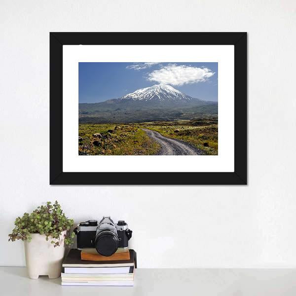 Mount Ararat Turkey Canvas Wall Art-3 Horizontal-Gallery Wrap-25" x 16"-Tiaracle