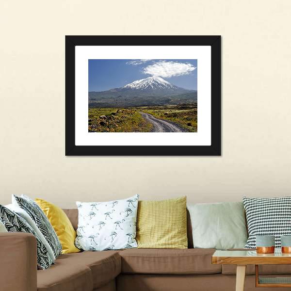 Mount Ararat Turkey Canvas Wall Art-3 Horizontal-Gallery Wrap-25" x 16"-Tiaracle