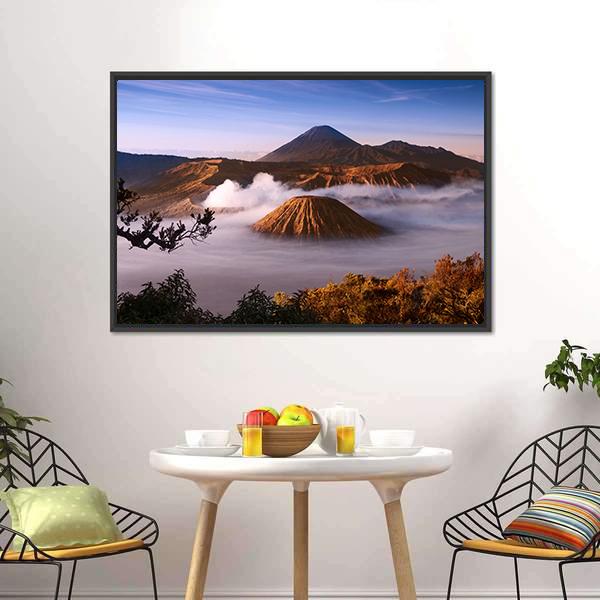 Mount Bromo Canvas Wall Art-3 Horizontal-Gallery Wrap-25" x 16"-Tiaracle