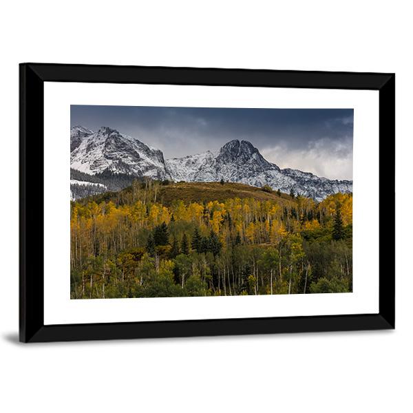 Mount Sneffels In Autumn Canvas Wall Art-3 Horizontal-Gallery Wrap-25&quot; x 16&quot;-Tiaracle