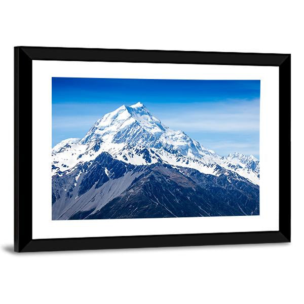 Mountains Peak New Zealand Canvas Wall Art-3 Horizontal-Gallery Wrap-25" x 16"-Tiaracle