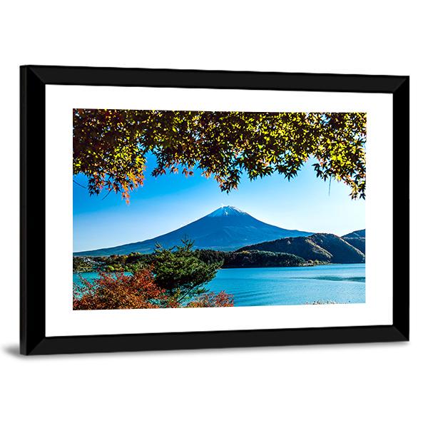 Mt Fuji Japan Canvas Wall Art-1 Piece-Framed Print-30" x 20"-Tiaracle