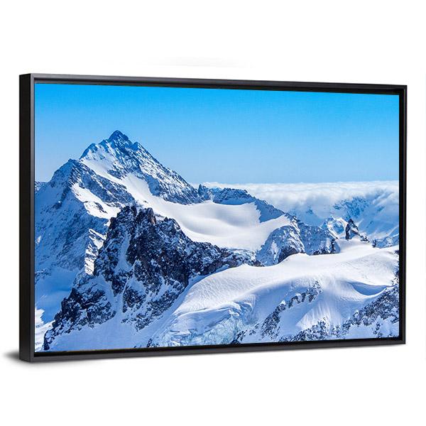 Mt Reissend Nollen Canvas Wall Art-1 Piece-Floating Frame-24" x 16"-Tiaracle