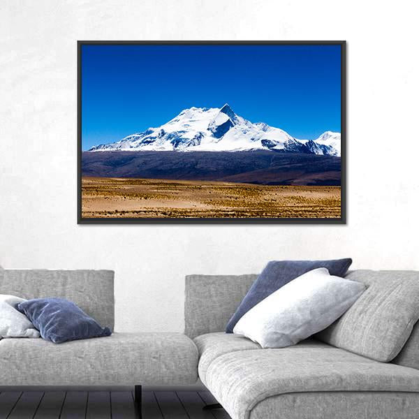 Mt Shishapangma China Canvas Wall Art-5 Horizontal-Gallery Wrap-22" x 12"-Tiaracle