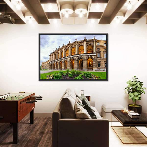 Munich City Skyline Canvas Wall Art-3 Horizontal-Gallery Wrap-25" x 16"-Tiaracle