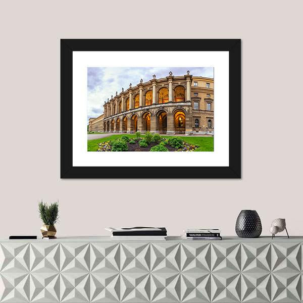 Munich City Skyline Canvas Wall Art-3 Horizontal-Gallery Wrap-25" x 16"-Tiaracle