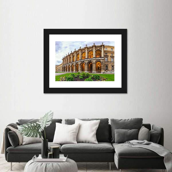 Munich City Skyline Canvas Wall Art-3 Horizontal-Gallery Wrap-25" x 16"-Tiaracle