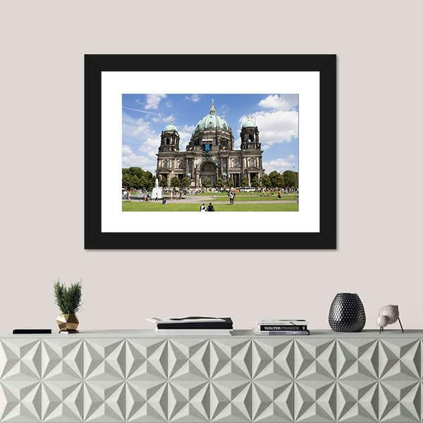 Museum Island In The Mitte District Berlin Canvas Wall Art-5 Horizontal-Gallery Wrap-22" x 12"-Tiaracle