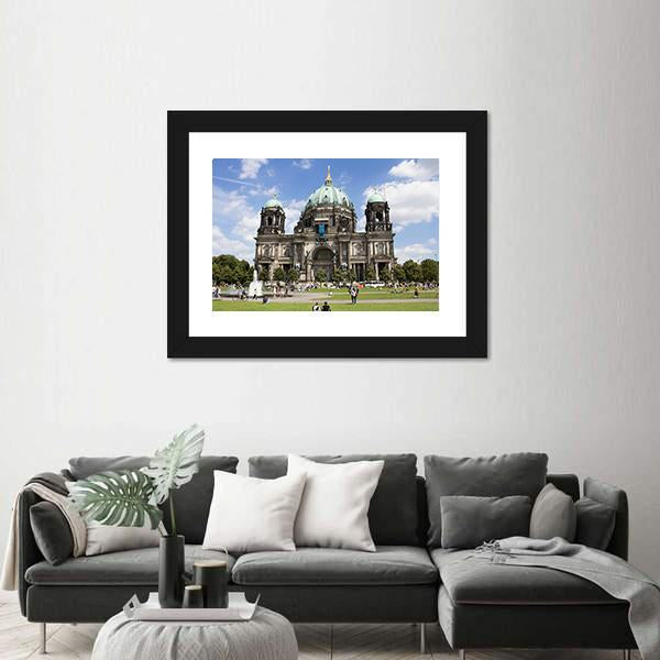 Museum Island In The Mitte District Berlin Canvas Wall Art-5 Horizontal-Gallery Wrap-22&quot; x 12&quot;-Tiaracle