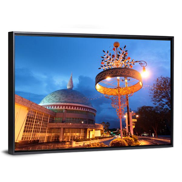 Museum Of Insignia Canvas Wall Art-1 Piece-Floating Frame-24" x 16"-Tiaracle