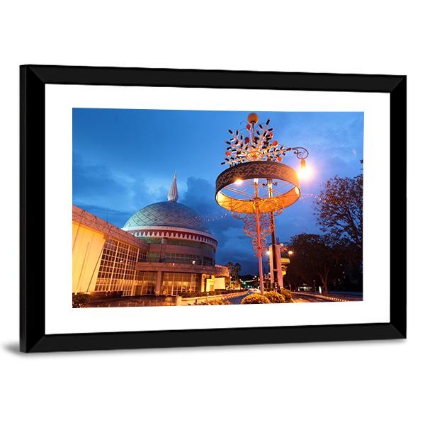 Museum Of Insignia Canvas Wall Art-1 Piece-Framed Print-20" x 16"-Tiaracle