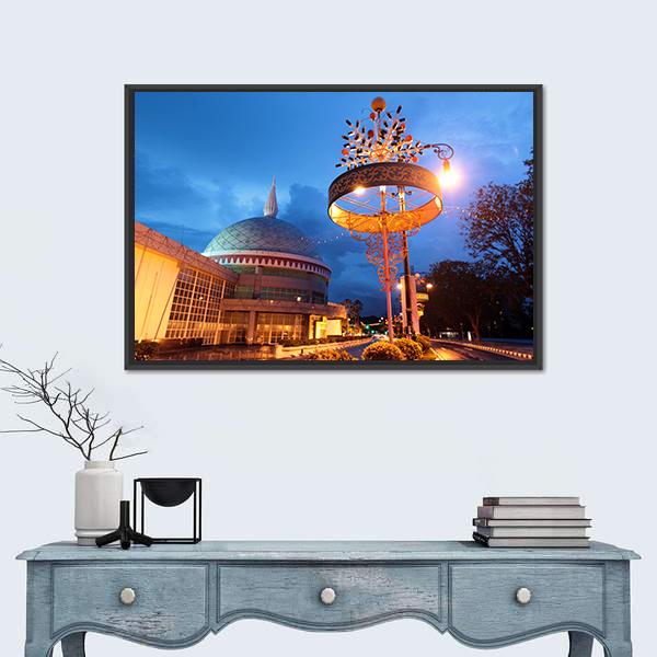 Museum Of Insignia Canvas Wall Art-3 Horizontal-Gallery Wrap-25" x 16"-Tiaracle