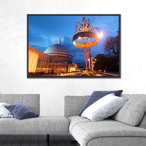 Museum Of Insignia Canvas Wall Art-3 Horizontal-Gallery Wrap-25" x 16"-Tiaracle