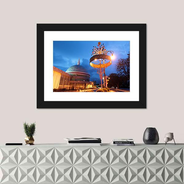 Museum Of Insignia Canvas Wall Art-3 Horizontal-Gallery Wrap-25" x 16"-Tiaracle