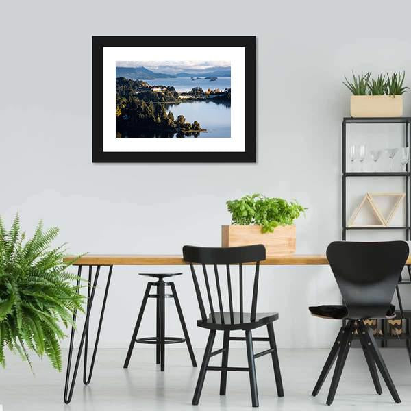 Nahuel Huapi Lake Canvas Wall Art-3 Horizontal-Gallery Wrap-25" x 16"-Tiaracle