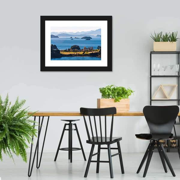 Nahuel Huapi Lake In Patagonia Canvas Wall Art-3 Horizontal-Gallery Wrap-25" x 16"-Tiaracle
