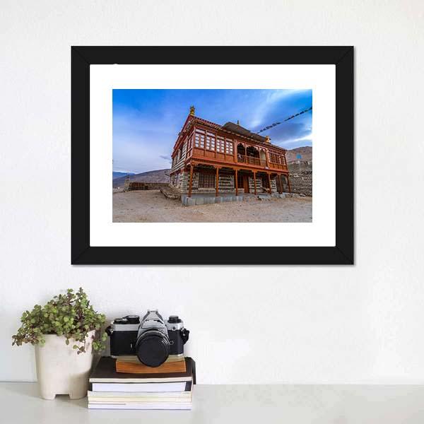 Nako Monastery Canvas Wall Art-3 Horizontal-Gallery Wrap-25" x 16"-Tiaracle