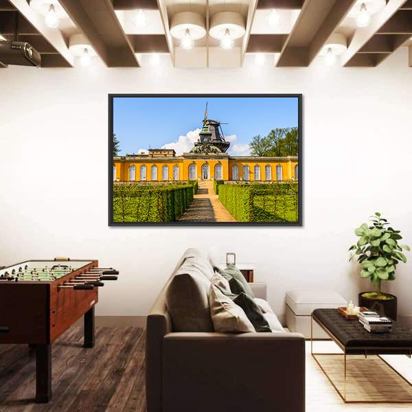 Nature & Architecture Of Potsdam Canvas Wall Art-5 Horizontal-Gallery Wrap-22" x 12"-Tiaracle