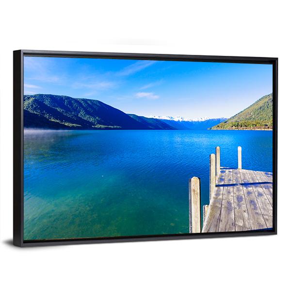 Nelson Lake Wisconsin Canvas Wall Art-3 Horizontal-Gallery Wrap-25" x 16"-Tiaracle