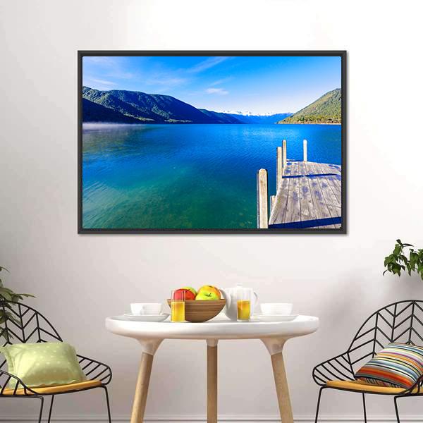 Nelson Lake Wisconsin Canvas Wall Art-3 Horizontal-Gallery Wrap-25" x 16"-Tiaracle
