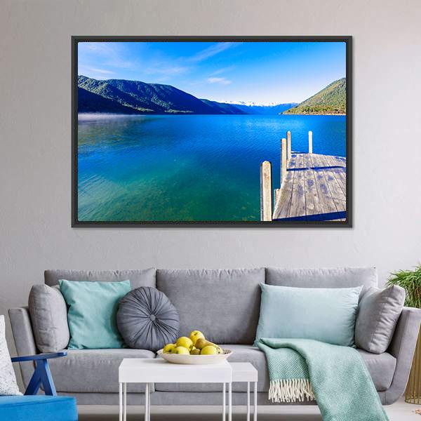 Nelson Lake Wisconsin Canvas Wall Art-3 Horizontal-Gallery Wrap-25" x 16"-Tiaracle