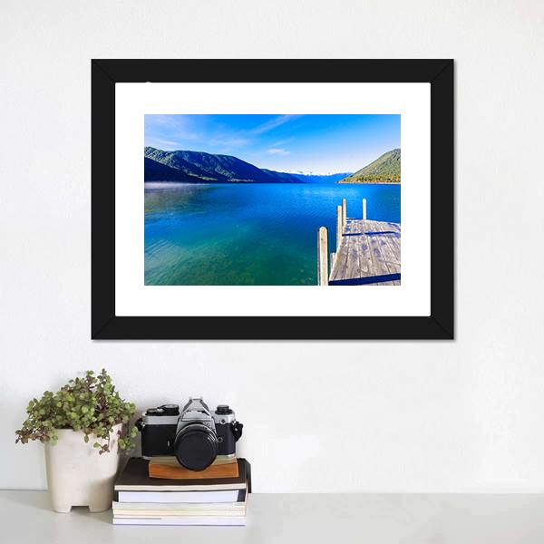 Nelson Lake Wisconsin Canvas Wall Art-3 Horizontal-Gallery Wrap-25" x 16"-Tiaracle