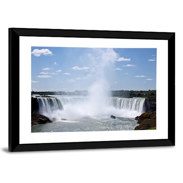 Niagara Falls Horseshoe Fall Canvas Wall Art-5 Horizontal-Gallery Wrap-22" x 12"-Tiaracle