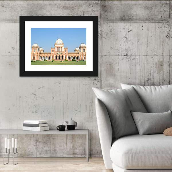 Noor Mahal Bahawalpur Canvas Wall Art-5 Horizontal-Gallery Wrap-22" x 12"-Tiaracle