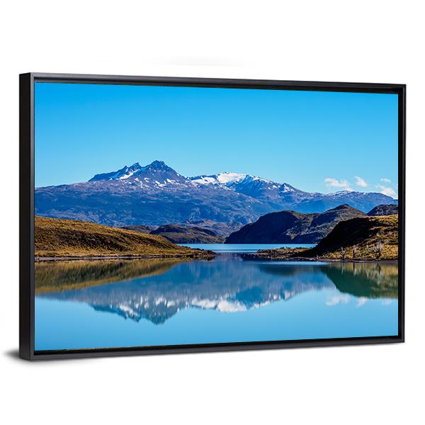 Nordenskjold Lake Chile Canvas Wall Art-3 Horizontal-Gallery Wrap-25" x 16"-Tiaracle