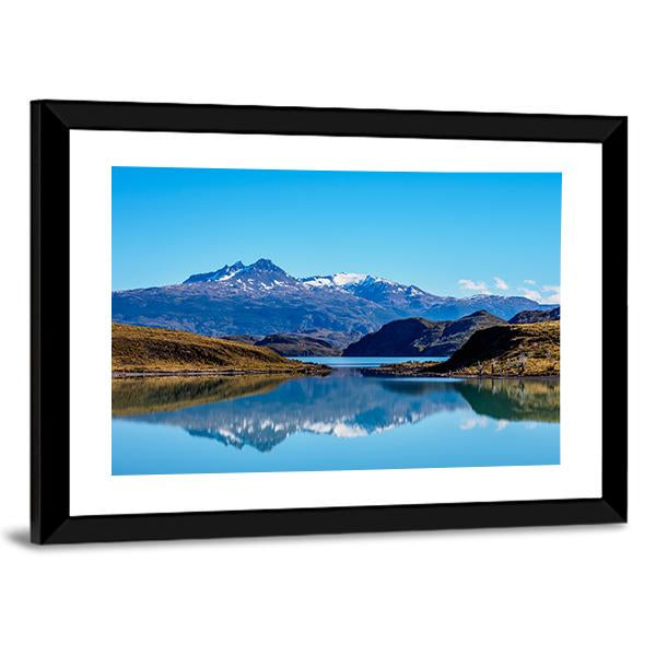 Nordenskjold Lake Chile Canvas Wall Art-3 Horizontal-Gallery Wrap-25" x 16"-Tiaracle