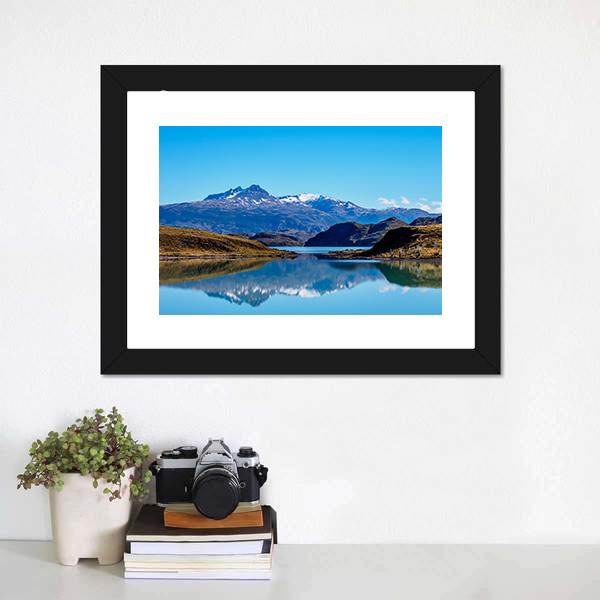 Nordenskjold Lake Chile Canvas Wall Art-3 Horizontal-Gallery Wrap-25" x 16"-Tiaracle