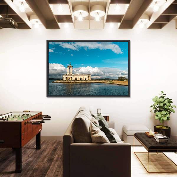 Normanton Church England Canvas Wall Art-5 Horizontal-Gallery Wrap-22" x 12"-Tiaracle