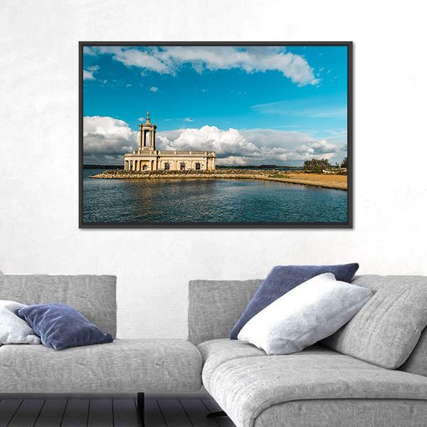 Normanton Church England Canvas Wall Art-5 Horizontal-Gallery Wrap-22" x 12"-Tiaracle