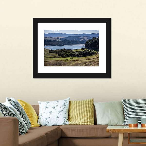 North Island Canvas Wall Art-5 Horizontal-Gallery Wrap-22" x 12"-Tiaracle