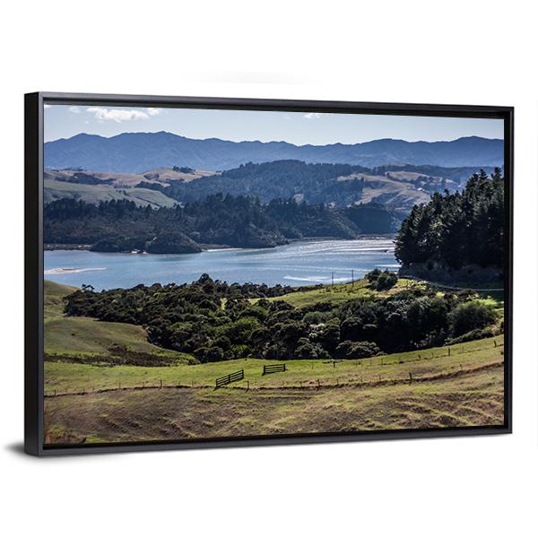 North Island Canvas Wall Art-5 Horizontal-Gallery Wrap-22" x 12"-Tiaracle