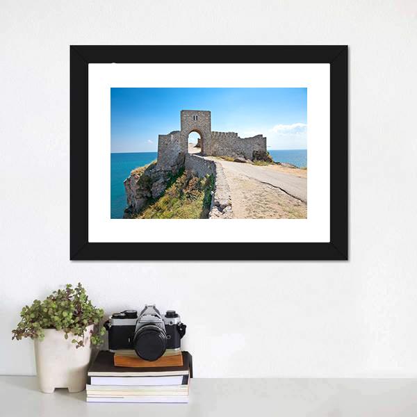 Old Gate Of Medieval Fortress Canvas Wall Art-3 Horizontal-Gallery Wrap-25" x 16"-Tiaracle