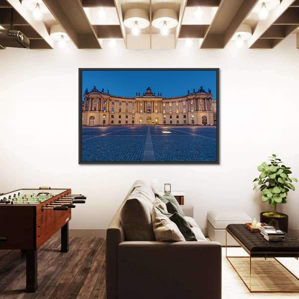 Old Historic Building Berlin Canvas Wall Art-5 Horizontal-Gallery Wrap-22" x 12"-Tiaracle