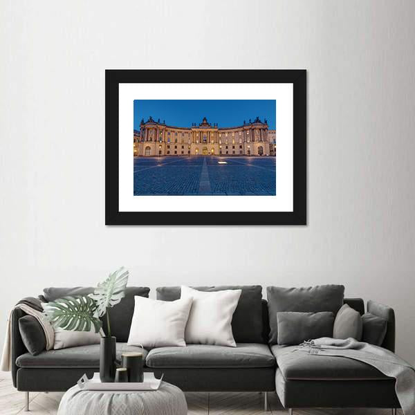 Old Historic Building Berlin Canvas Wall Art-5 Horizontal-Gallery Wrap-22" x 12"-Tiaracle