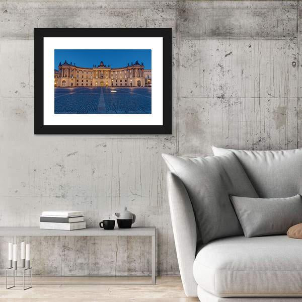 Old Historic Building Berlin Canvas Wall Art-5 Horizontal-Gallery Wrap-22&quot; x 12&quot;-Tiaracle