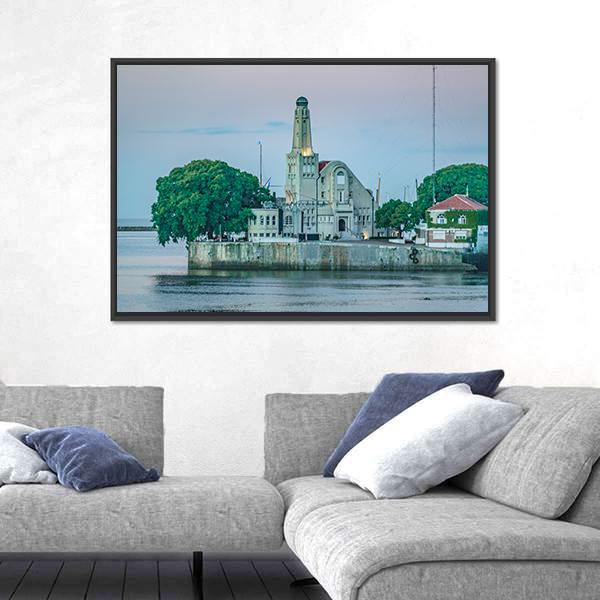 Old Style Buildings Buenos Aires Canvas Wall Art-5 Horizontal-Gallery Wrap-22" x 12"-Tiaracle