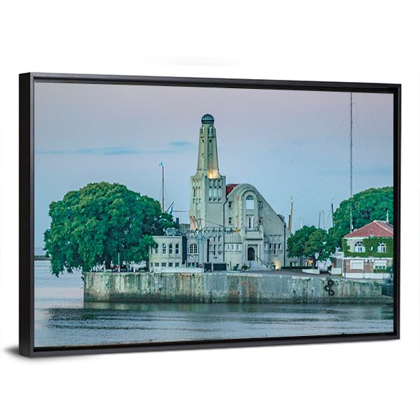 Old Style Buildings Buenos Aires Canvas Wall Art-5 Horizontal-Gallery Wrap-22" x 12"-Tiaracle