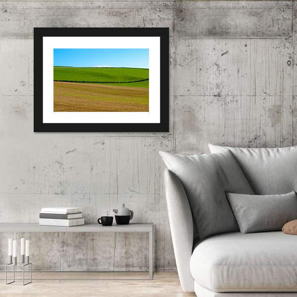 Panoramic Landscape View Of Cardross Hills Canvas Wall Art-3 Horizontal-Gallery Wrap-25" x 16"-Tiaracle
