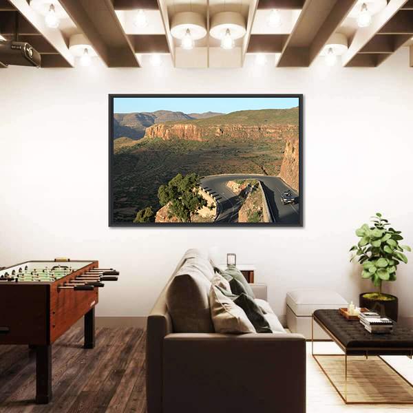 Pass Roads From The Rift Valley Of Ethiopia Canvas Wall Art-3 Horizontal-Gallery Wrap-25" x 16"-Tiaracle