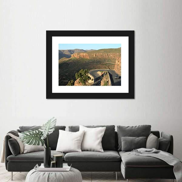 Pass Roads From The Rift Valley Of Ethiopia Canvas Wall Art-3 Horizontal-Gallery Wrap-25" x 16"-Tiaracle
