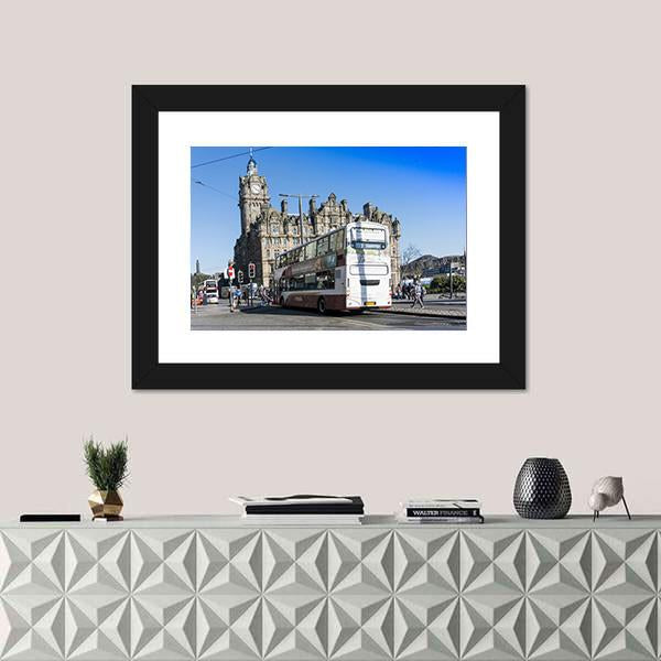 Passenger Transport in Scotland Canvas Wall Art-1 Piece-Framed Print-20" x 16"-Tiaracle