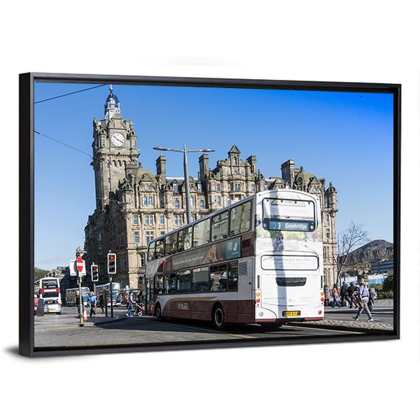 Passenger Transport in Scotland Canvas Wall Art-3 Horizontal-Gallery Wrap-25" x 16"-Tiaracle