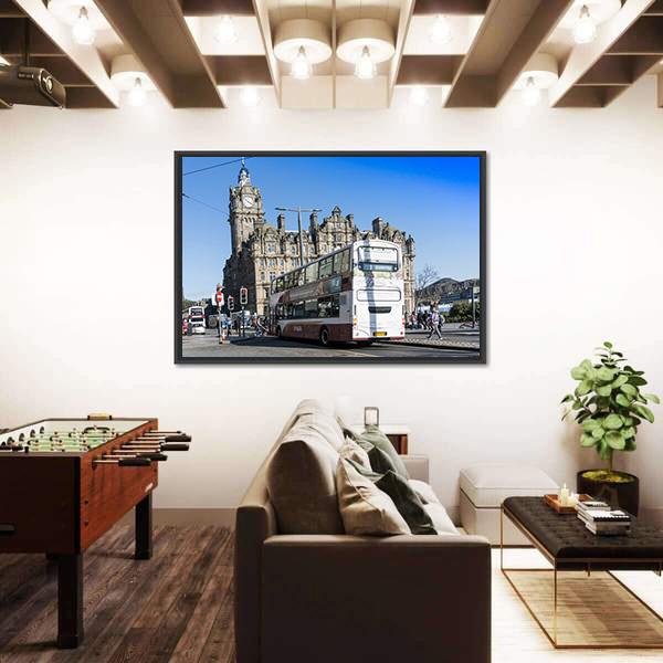 Passenger Transport in Scotland Canvas Wall Art-3 Horizontal-Gallery Wrap-25" x 16"-Tiaracle