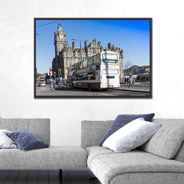 Passenger Transport in Scotland Canvas Wall Art-3 Horizontal-Gallery Wrap-25" x 16"-Tiaracle